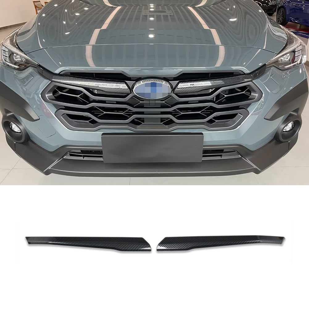 Fit for Subaru Crosstrek 2024 Front Grill Grille Mesh Cover Trims