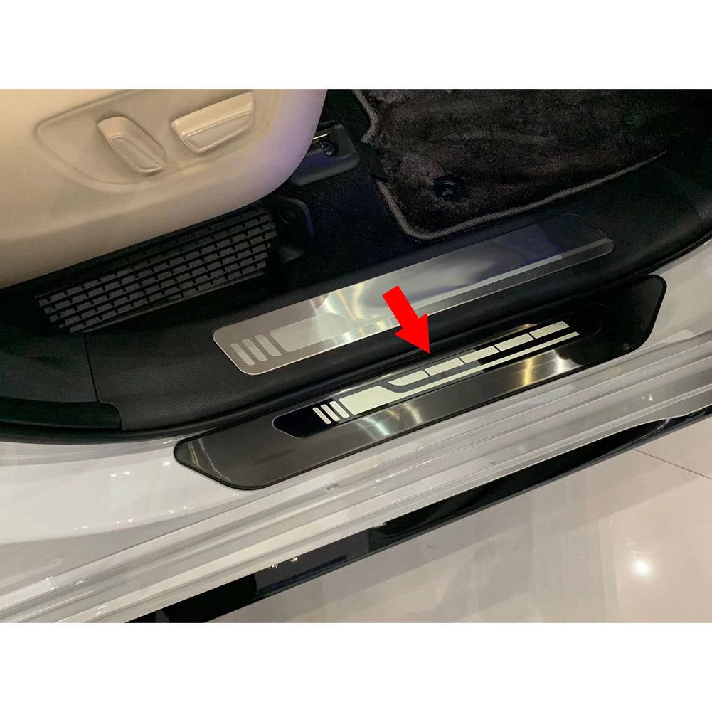 For Toyota 2021 2022 2023 2024 Sienna Door Sill Scuff Plate Guard Trim